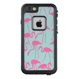 Cool Summer Flamingo Pattern LifeProof FRĒ iPhone 6/6s Case