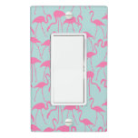Cool Summer Flamingo Pattern Light Switch Cover