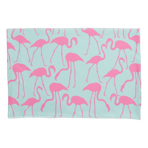 Cool Summer Flamingo Pattern Pillowcase