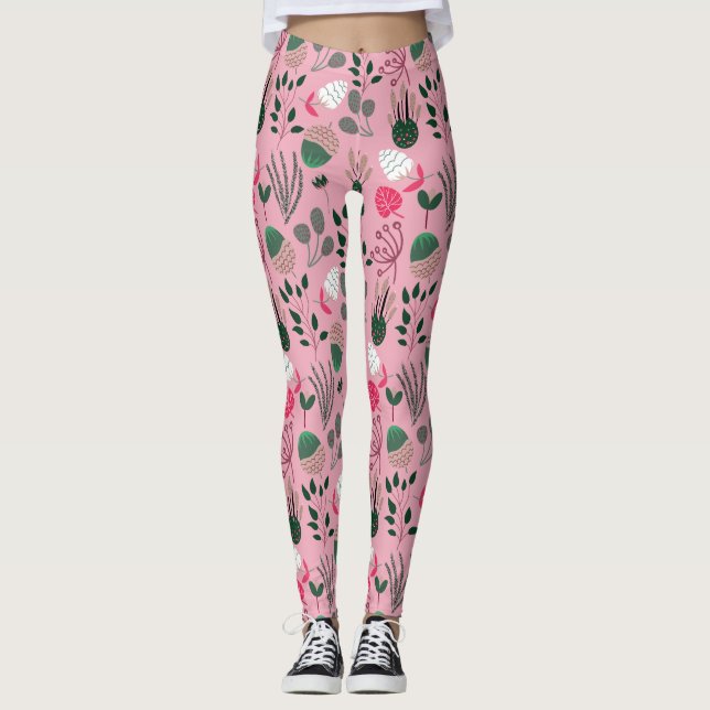 Cool Summer Pattern Leggings (Front)