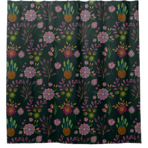 Cool Summer Pattern Shower Curtain
