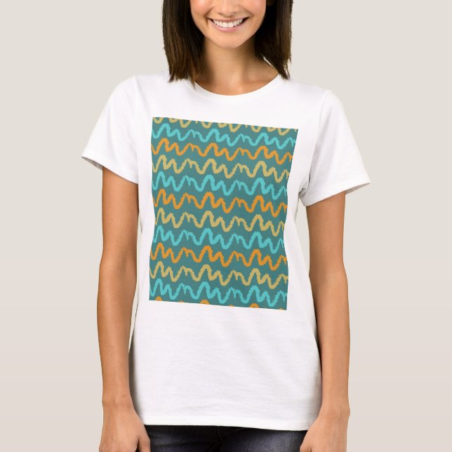 Cool Summer Pattern T-Shirt (Front)