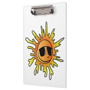 COOL SUMMER SUN CLIPBOARD