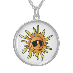 COOL SUMMER SUN STERLING SILVER NECKLACE