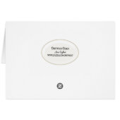cool summer sunglasses cards (Back Horizontal)