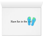 cool summer sunglasses cards (Inside Horizontal (Bottom))