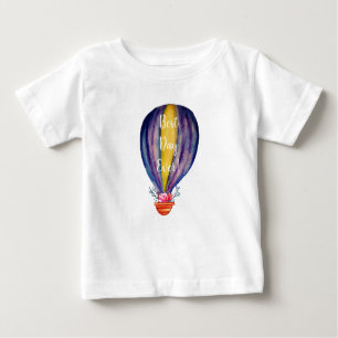 Cool Summer T-shirt Hot Air Balloon