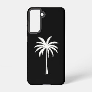 Cool Summer Vacation Sunset Beach Palm Tree Samsung Galaxy S21 Case