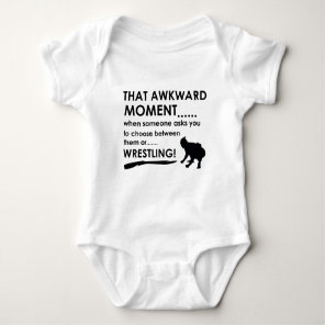 Cool Sumo Wrestling designs Baby Bodysuit