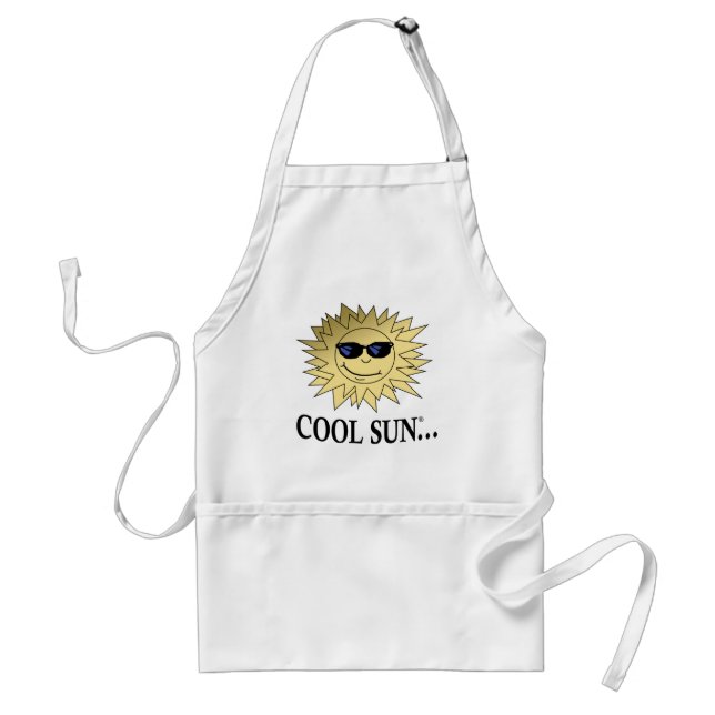 Cool Sun Cooking Adult Apron (Front)