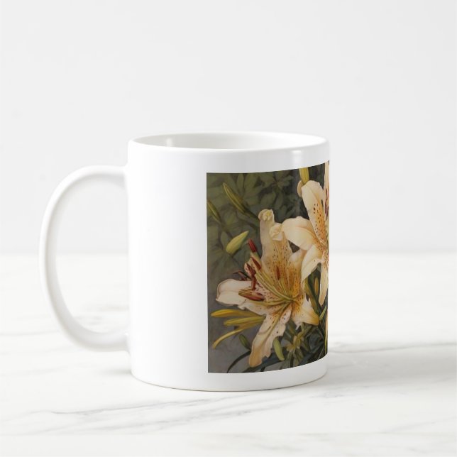 Cool sunflower personalized mug (Left)