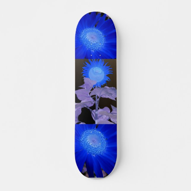 Cool Sunflower Skateboard Deck (Front)