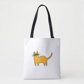 Cool Sunglasses Cat Tote Bag