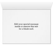Cool Sunglasses Emoji Cards (Inside Horizontal (Bottom))