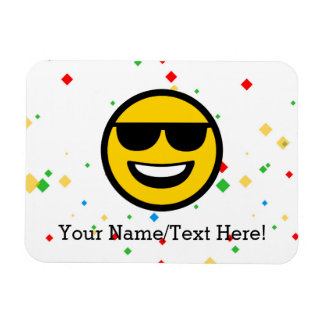 Cool Sunglasses Emoji Magnet