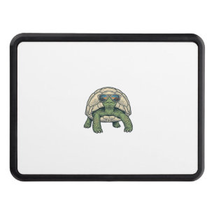 Cool Sunglasses Tortoise Vintage Vector Design_1 Hitch Cover