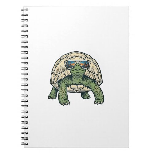 Cool Sunglasses Tortoise Vintage Vector Design_1 Notebook