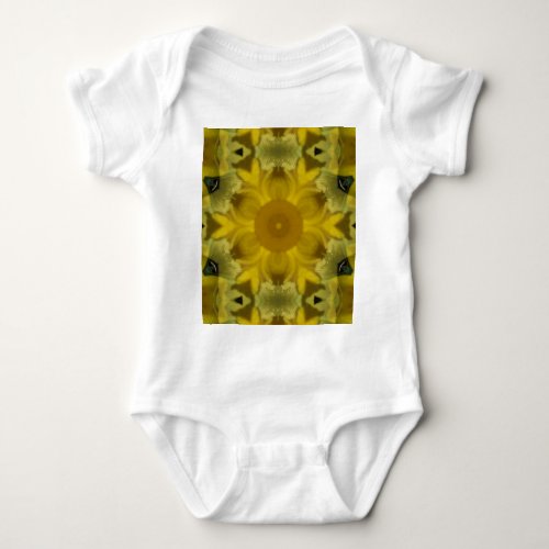 Cool Sunshine Yellow Baby Bodysuit