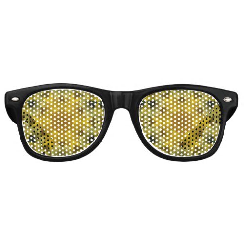Cool Sunshine Yellow Retro Sunglasses