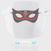 Cool Super Hero Mask (Front w/Glasses)