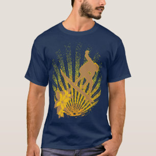 Cool Surfer Illustration Gift Idea T-Shirt