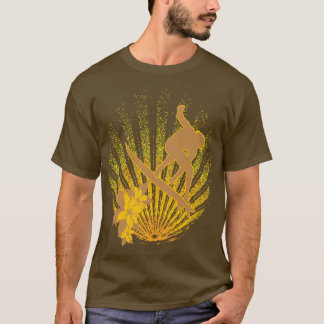 Cool Surfer Illustration Gift Idea T-Shirt