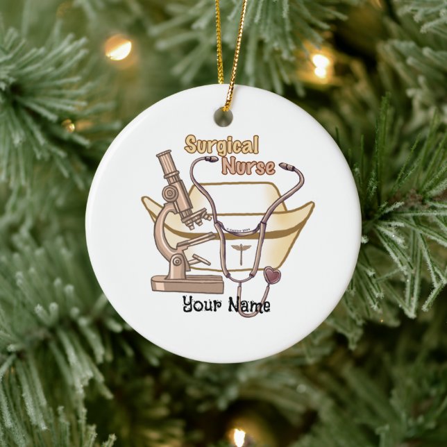 Cool Surgical Nurse Ornament (Tree)
