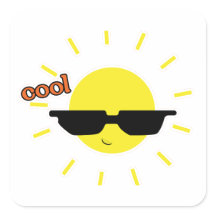 cool sushine sticker