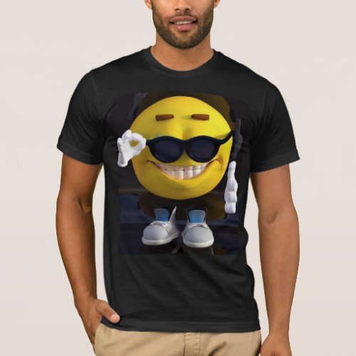 Cool Swag Emoji Tipping Shades T_Shirt