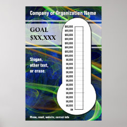 Cool Swirls for your Goals Poster