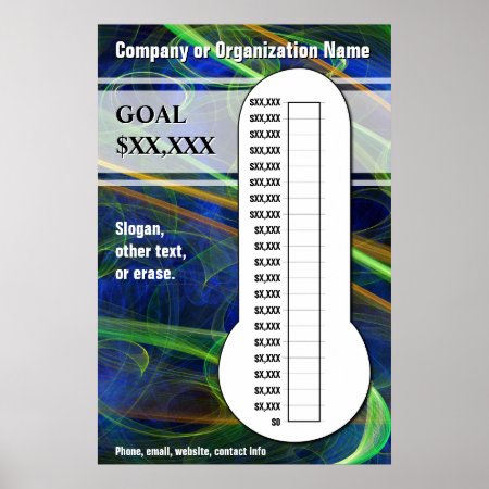 Cool Swirls For Your Goals Poster