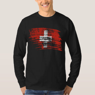 Cool Swiss flag design T-Shirt