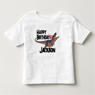 Cool T-Rex Birthday Party Toddler T-shirt