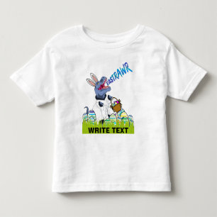 Cool T Rex Easter Basket Dinosaur Toddler Gift  To T-shirt