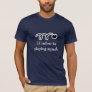 Cool t-shirt for squash players