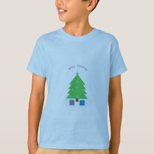 Cool T-Shirt with Christmas tree and gifts