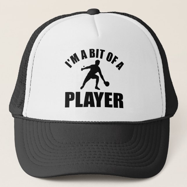 Cool Table tennis design Trucker Hat (Front)