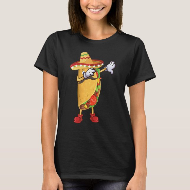 Cool Taco For Men Women Cinco De Mayo Fiesta Mexic T-Shirt (Front)