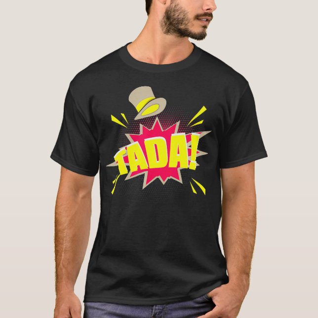 Cool Tada Magic Trick Comic Style Magicians gift  T-Shirt