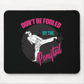Cool Taekwondo Art For Women Girls Karate Judo Mar Mouse Pad