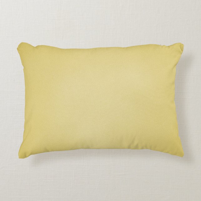 Cool Tan Grainy Look Accent Pillow (Front)