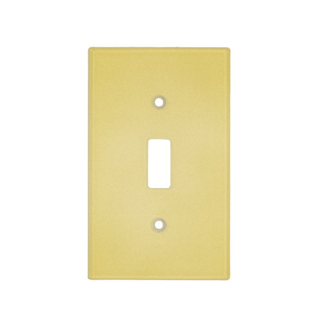 Cool Tan Grainy Look Light Switch Cover (Front)