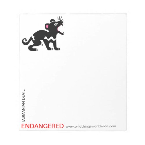  Cool TASMANIAN DEVIL _ Animal lover _Marsupial _ Notepad