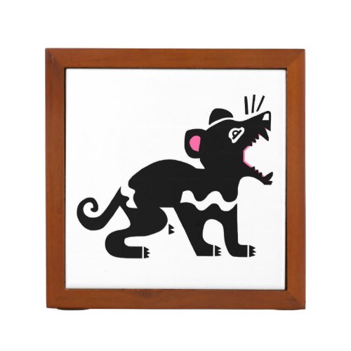  Cool Tasmanian Devil _ Wildlife warrior _ Desk Organizer