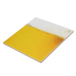 Cool Tasty Beer Tile<br><div class="desc">Cool Tasty Beer Tile. Amaze Your friends with this cool beer gift tile! This funny beer item is fully customizable! Add and personalize with Your personal texts and images! A unique and funny party gift for the beer drinking fan!</div>