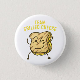 Cool Team Grilled Cheese Gift Funny Squad Toasted  Button