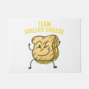 Cool Team Grilled Cheese Gift Funny Squad Toasted Doormat