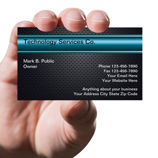 Cool Technology Business Cards (Creator Uploaded)