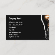 Cool Technology Electrician Business Cards at Zazzle