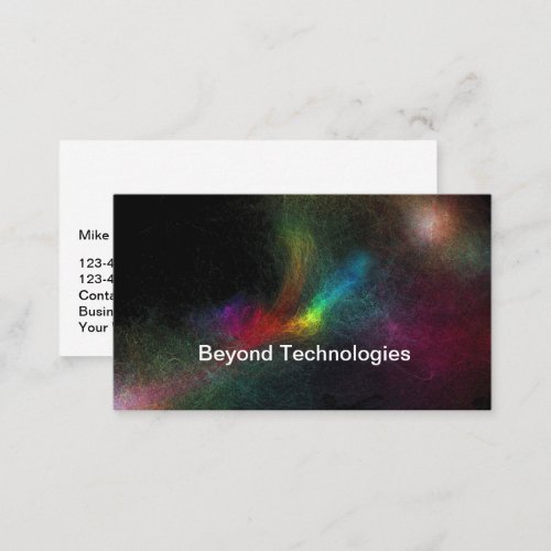 Cool Technology Theme Business Cards